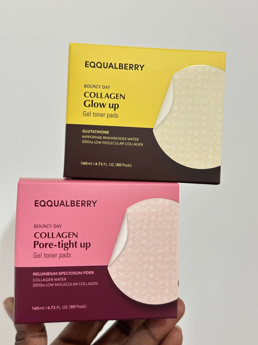 EQQUALBERRY COLLAGEN TONER PADS - 21stCY