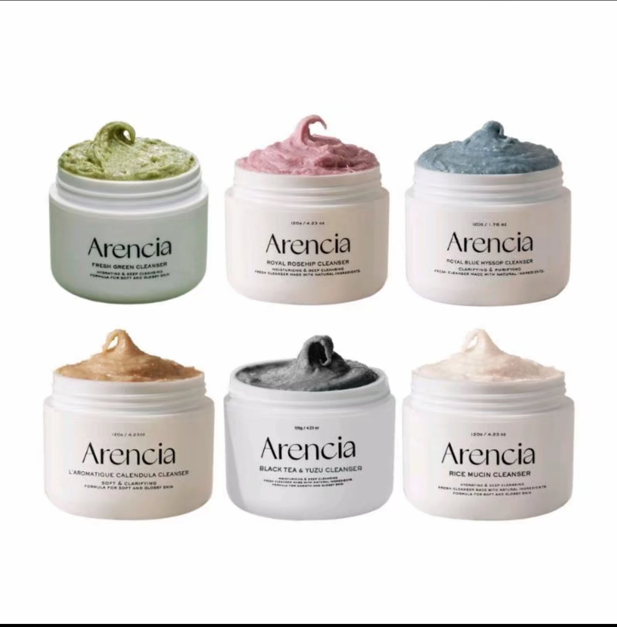 ARENCIA MOCH CLEANSERS Arencia