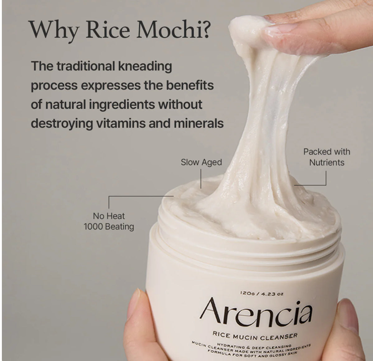 ARENCIA MOCH CLEANSERS Arencia