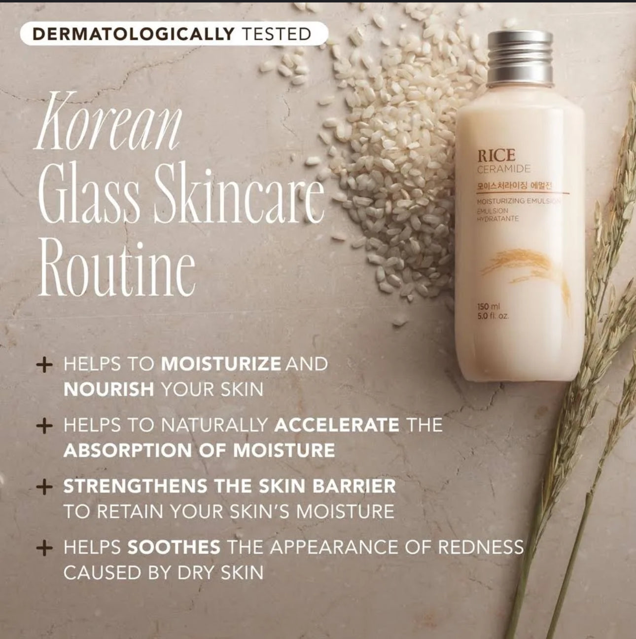 The Face Shop Rice & Ceramide Brightening & Moisturising Trio The Face Shop