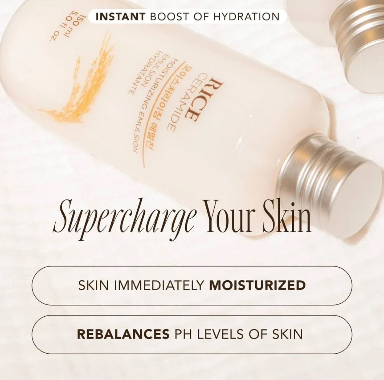 The Face Shop Rice & Ceramide Brightening & Moisturising Trio The Face Shop