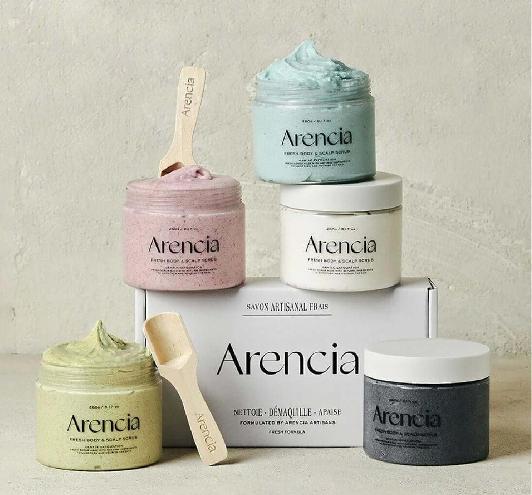 Arencia Fresh Cloud Body & Scalp Scrub-260g Arencia