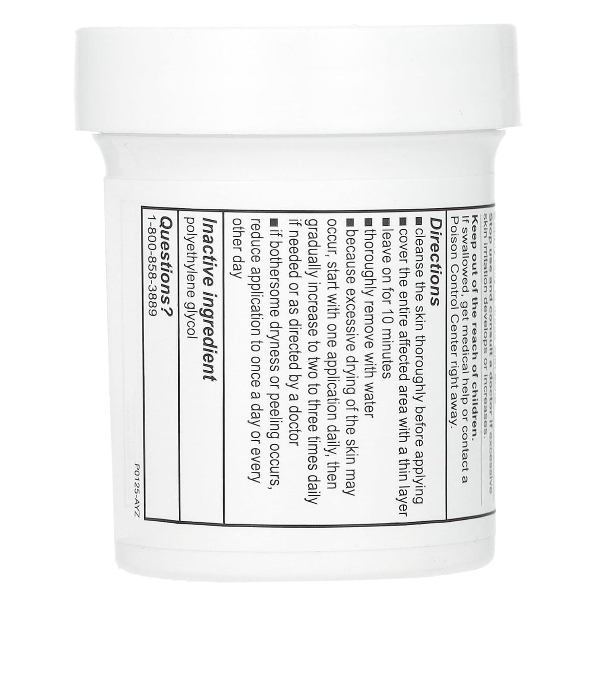 De la Cruz Acne Remedy ointment with 10% Sulfur De la Cruz