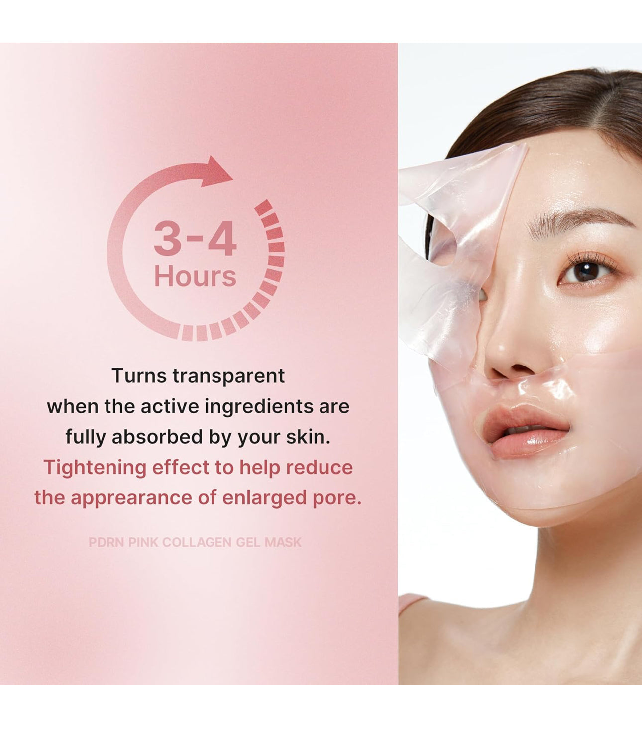 Medicube PDRN Pink Collagen Gel Mask - Overnight Face Mask for Glass Glow Skin Elasticity Hydrating Firming Moisturizing Korean Skincare 28g-1 piece Medicube