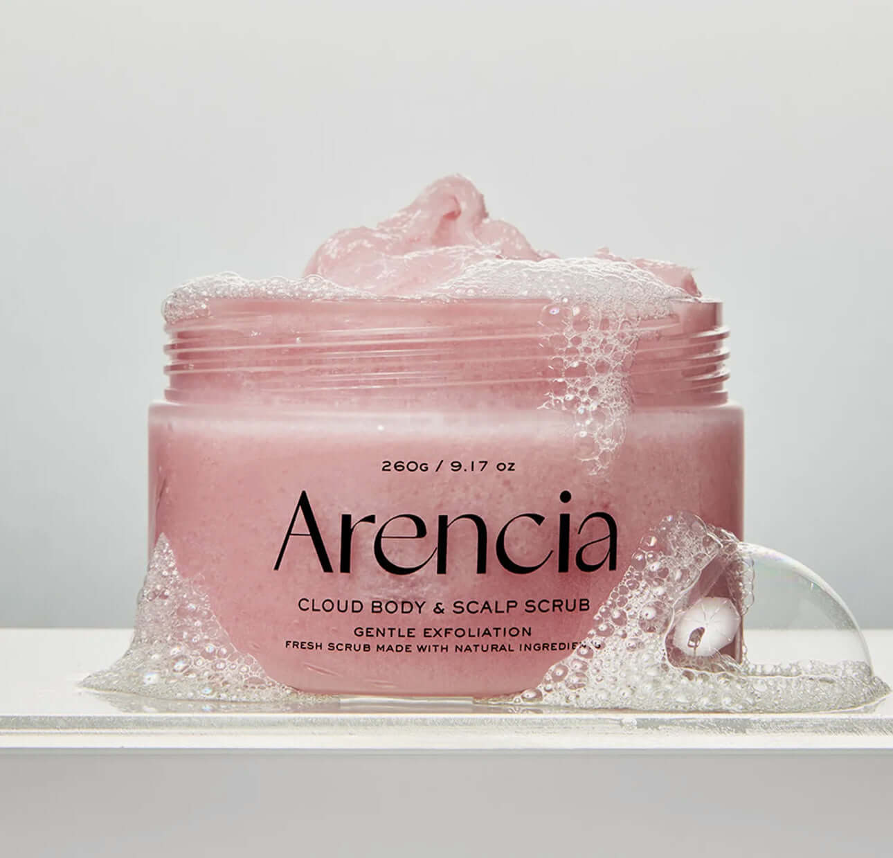 Arencia Fresh Cloud Body & Scalp Scrub-260g Arencia