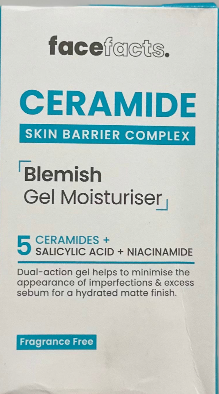 Face Facts Blemish Gel Moisturiser-50ml Face Fact