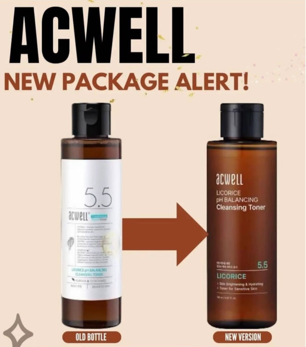 ACWELL - Licorice pH Balancing Cleansing Toner - 150ml Acewell