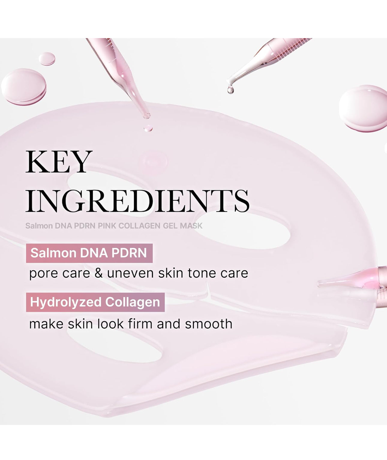 Medicube PDRN Pink Collagen Gel Mask - Overnight Face Mask for Glass Glow Skin Elasticity Hydrating Firming Moisturizing Korean Skincare 28g-1 piece Medicube