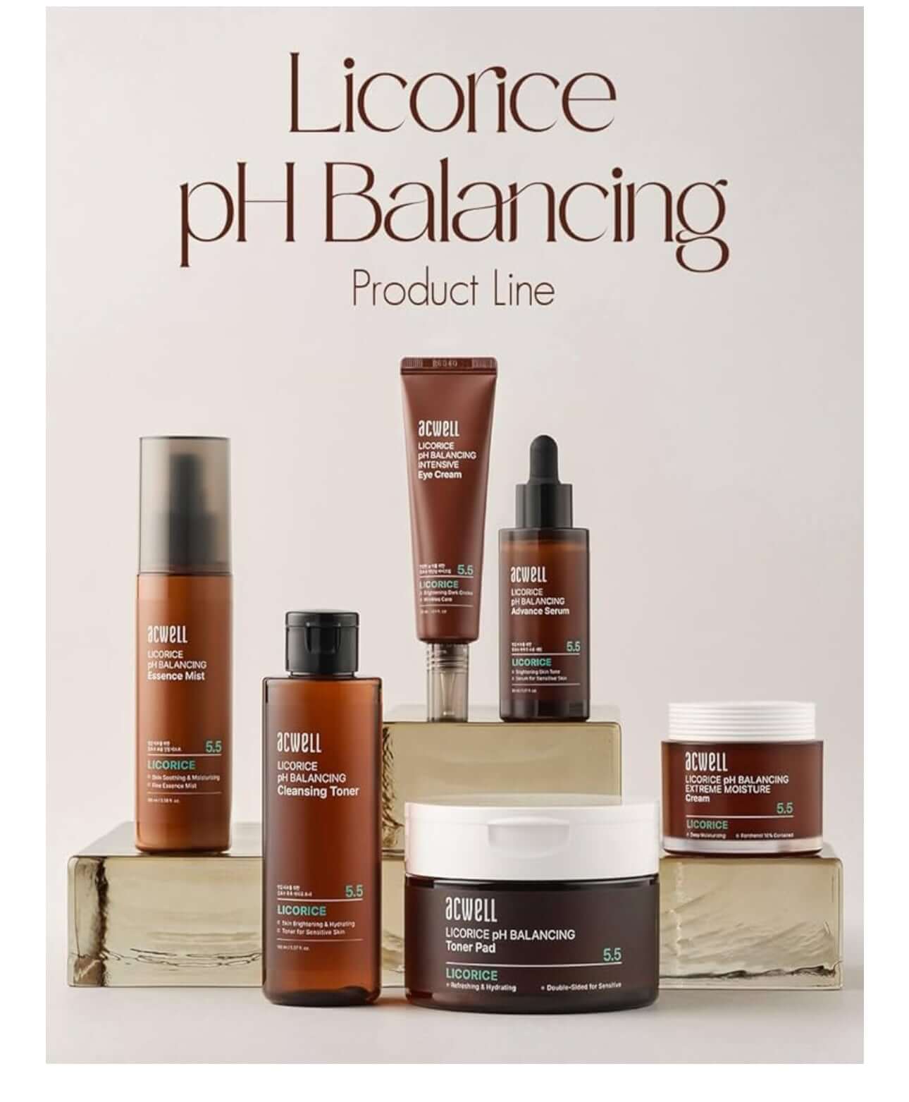 ACWELL Licorice pH Balancing Essence Hydrating Face Mist 100ml Acwell