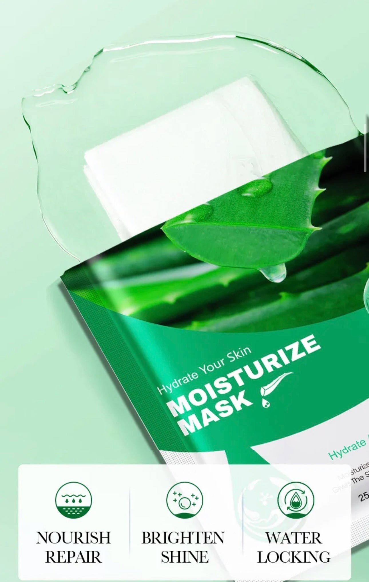 Aloe Vera Hydrate And Moisturize Facial Mask FAYANKOU