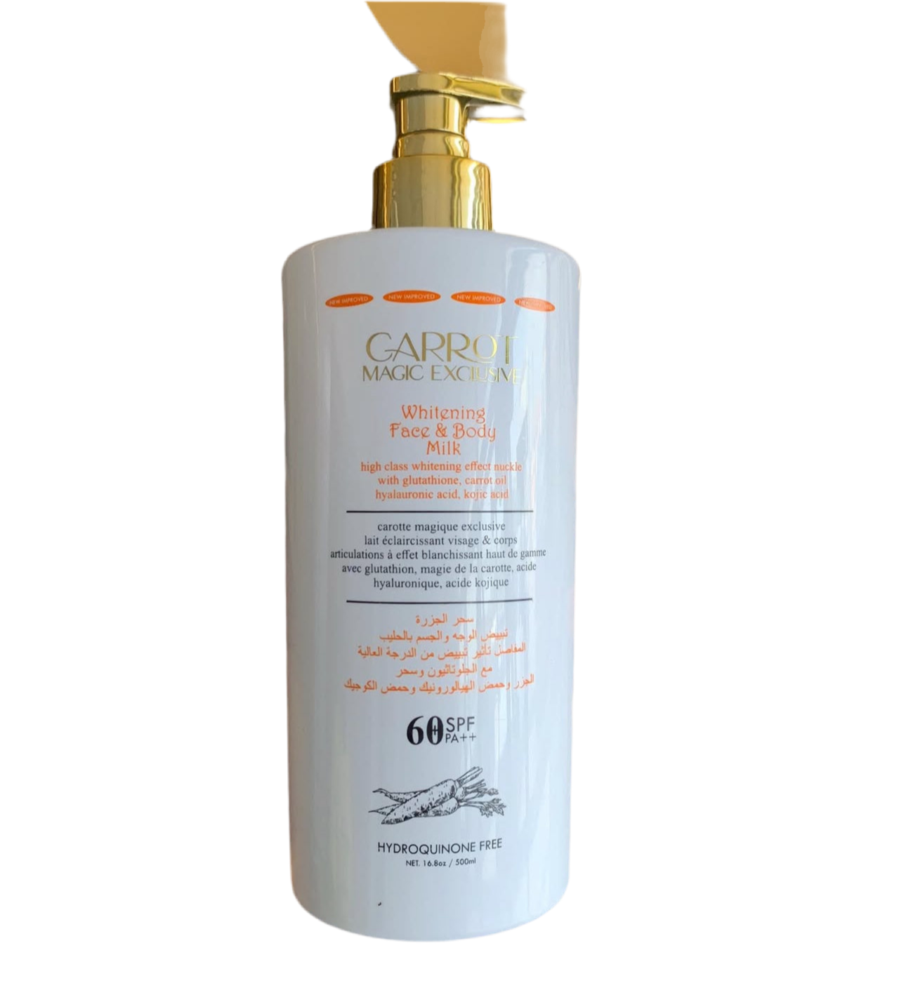 Carrot Magic Whitening Lotion