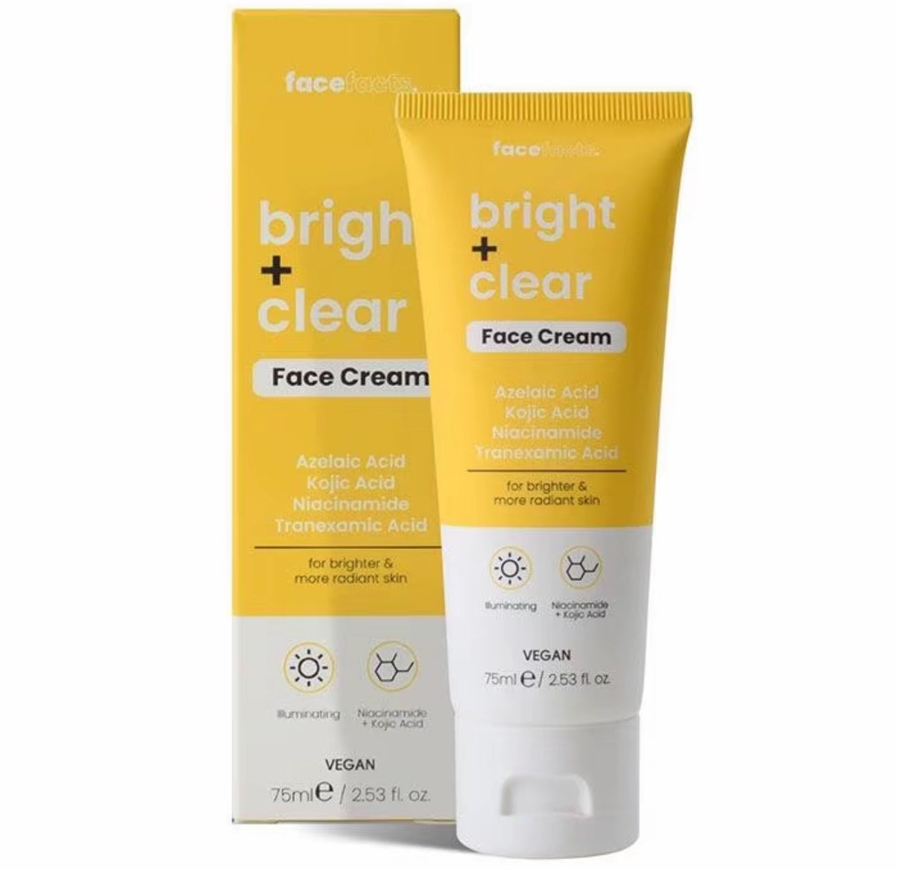 Bright & Clear Face Cream by Face Facts 75ml Face Fact