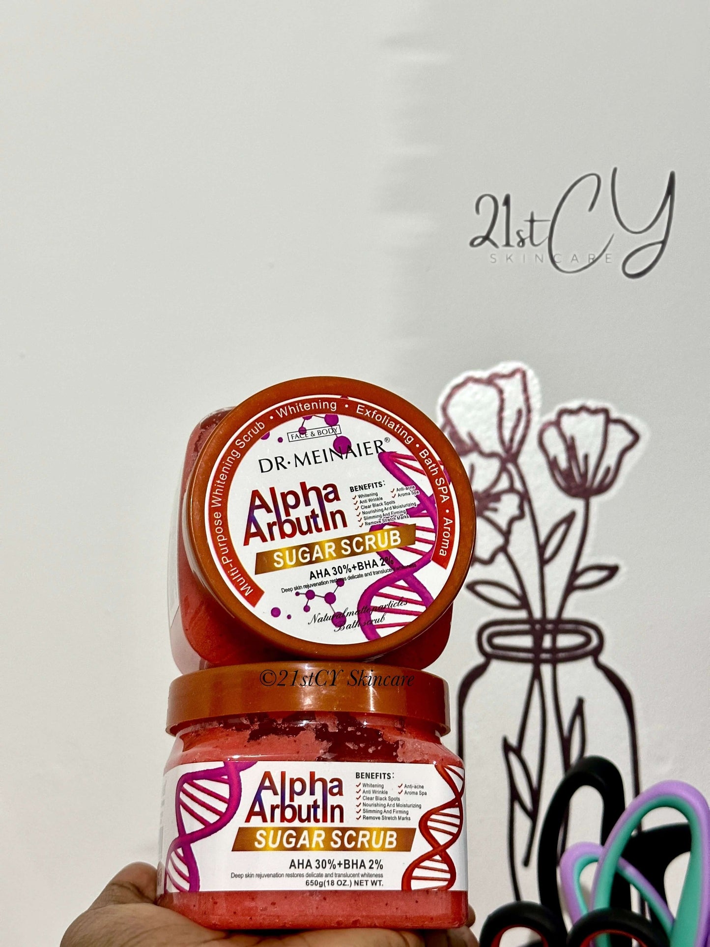 DR MEINAIER Alpha Arbutin Sugar Scrub Dr Meinaier