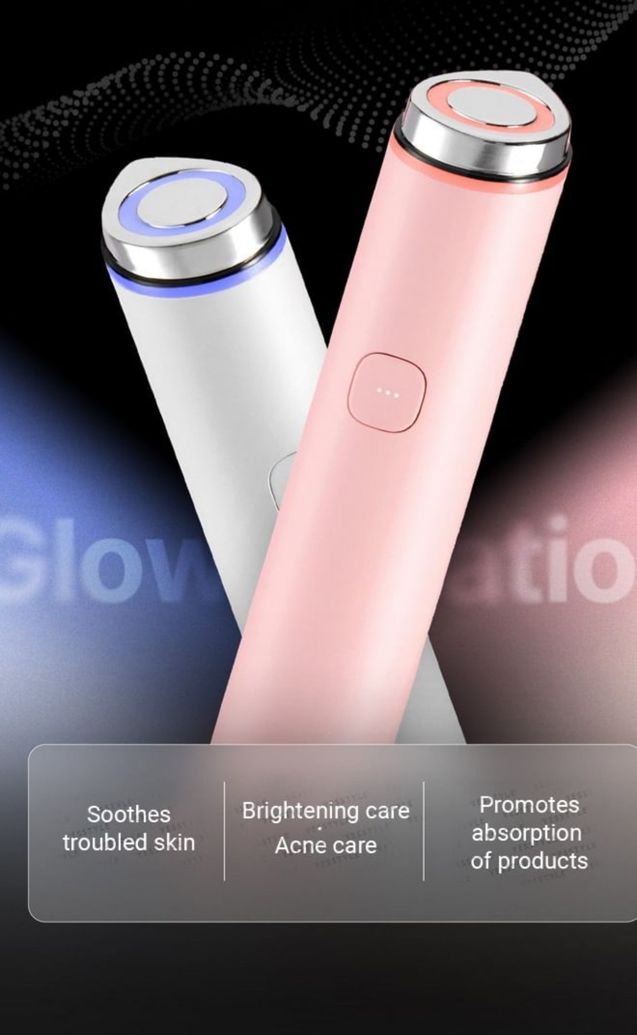 Medicube AGE-R Booster Pro Mini Pink Korean Glow Skin Device for Soothing & Brightening Care Promotes Absorption Medicube