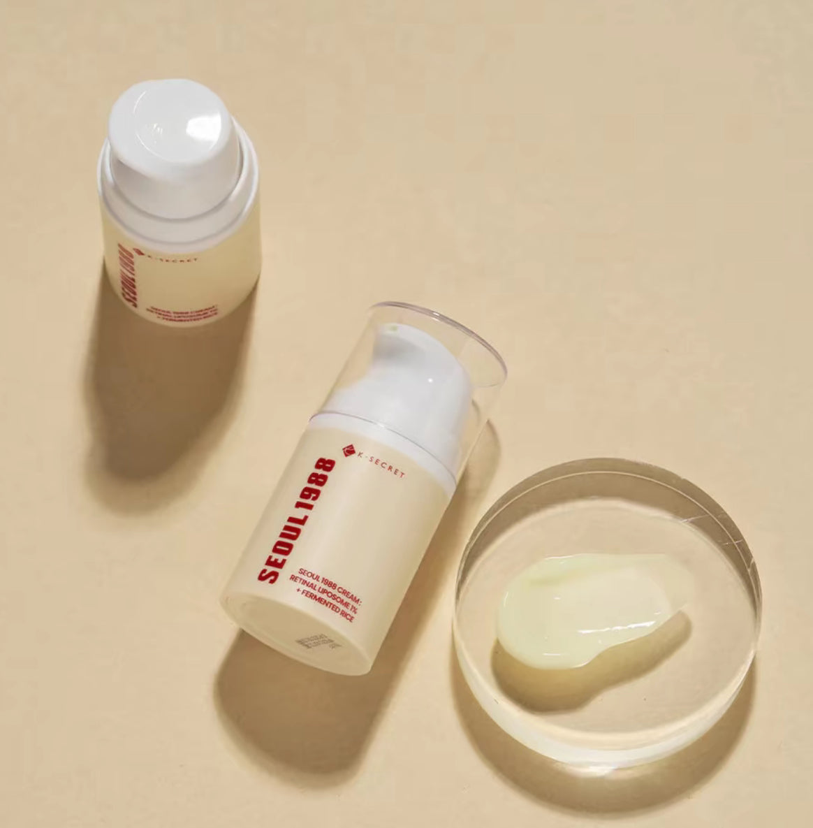 K-Secret Seoul 1988 Cream with Retinal Liposome & Fermented Rice for Anti-Aging & Brightening - 50ML K Secrect