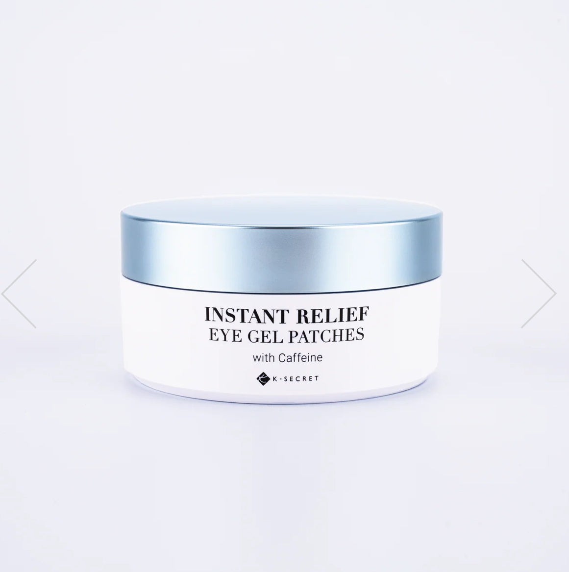 K-Secret Instant Relief Hydrogel Eye Gel Patches with Caffeine -60 Each for Skin Care Treatment with Caffeine Enriched Formula K Secrect