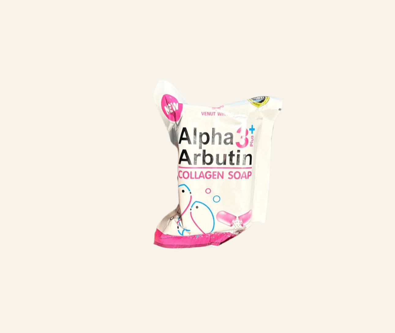 Alpha Arbutin Collagen Soap for brighter face -80g 21stCY