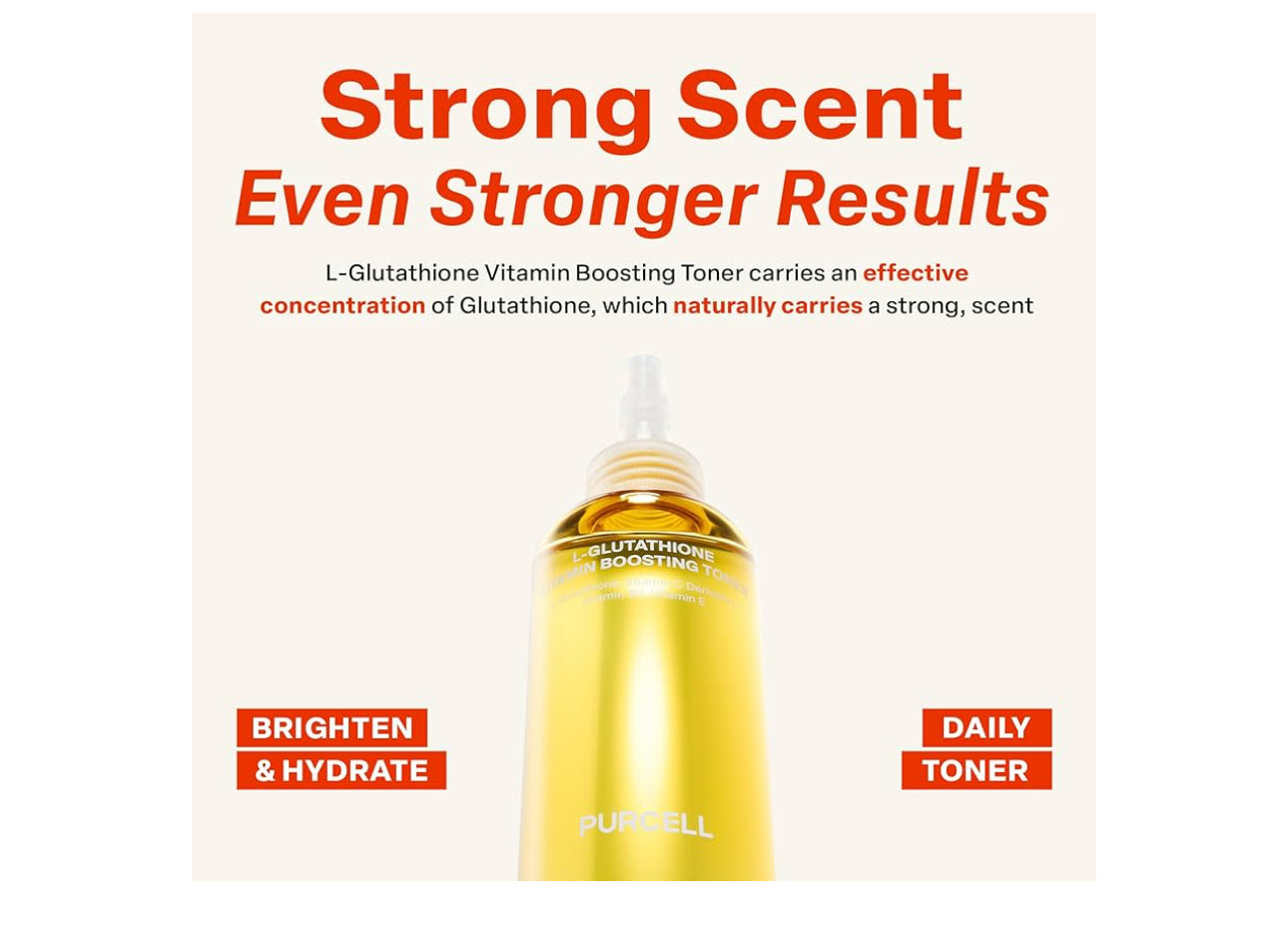 PURCELL L-Glutathione Vitamin Boosting Toner 150ml PURCELL