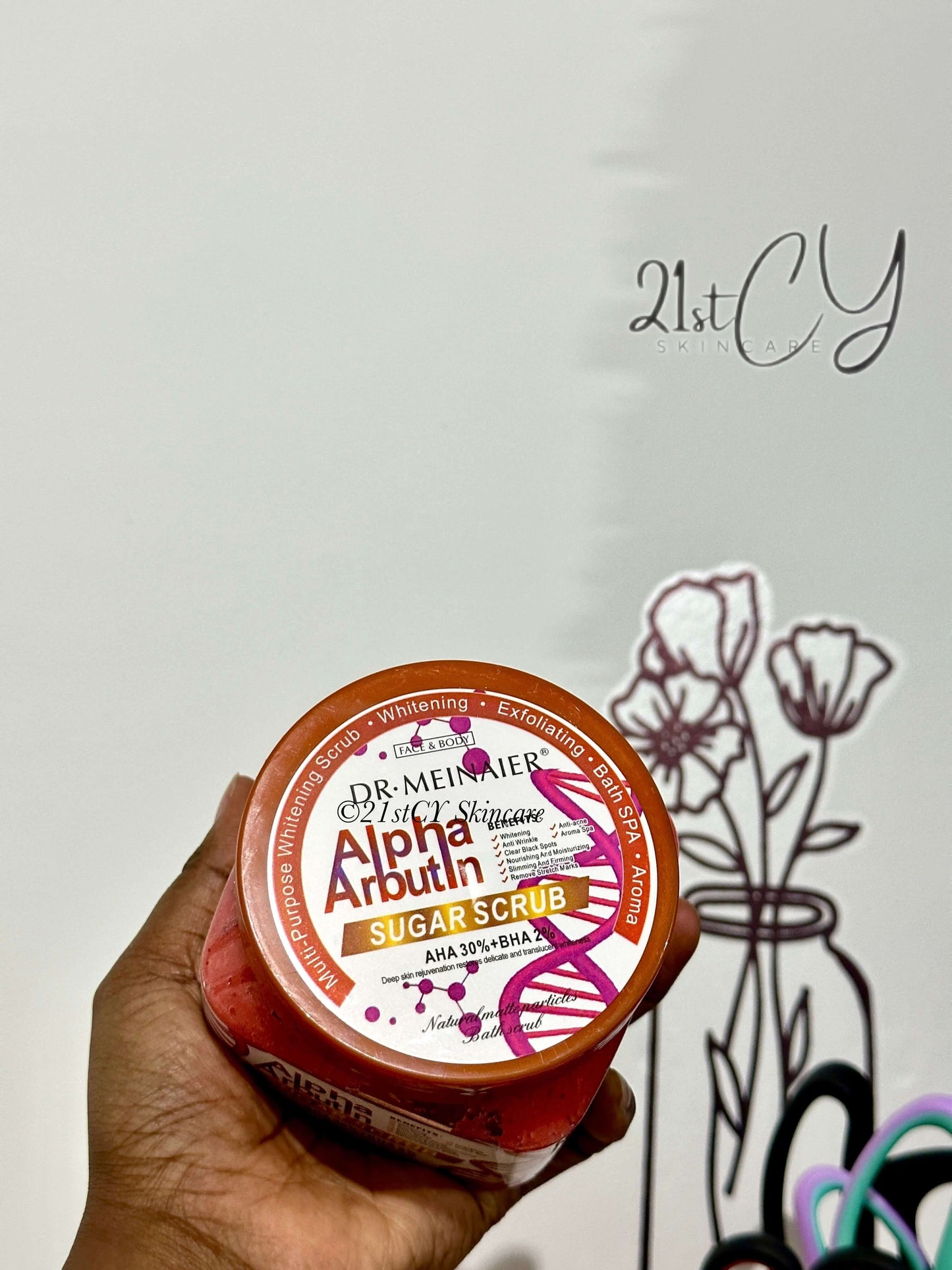 DR MEINAIER Alpha Arbutin Sugar Scrub Dr Meinaier