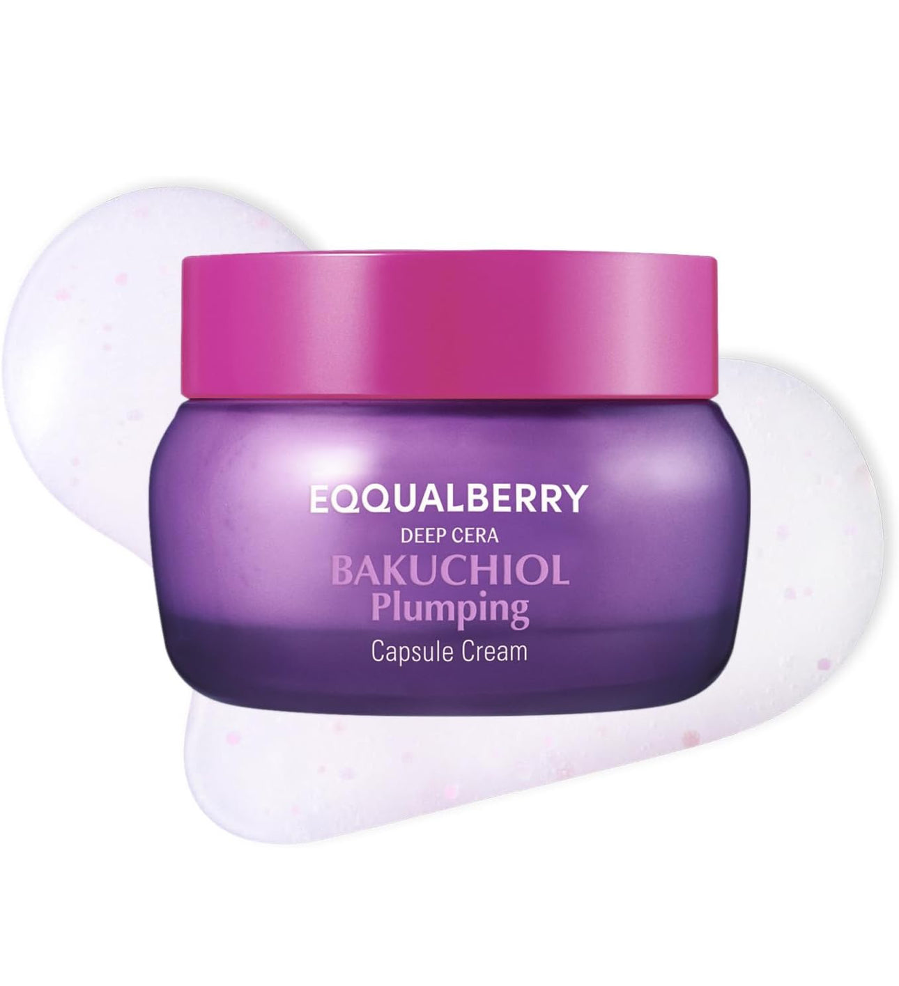 EQQUALBERRY Deep Cera Bakuchiol Plumping Capsule Cream for Skin Firming and Hydration 50ml EQQUALBERRY