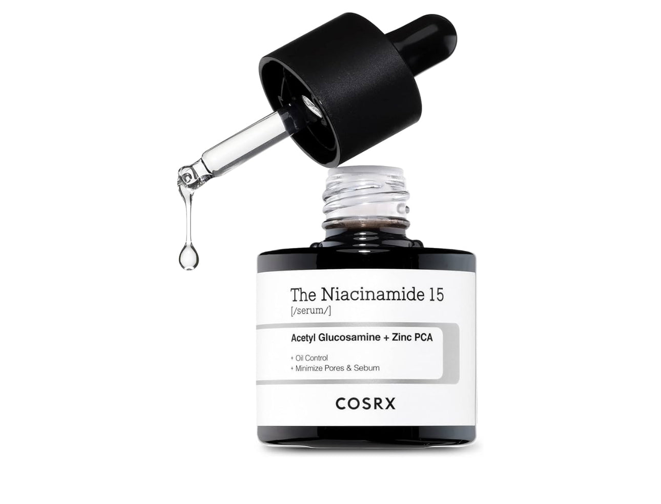 COSRX Niacinamide 15% Face Serum, Minimizing Pores & Sebums, Blemish Treatments for Discoloration, Dark Spots, Enlarged Pores, Anti-aging, 20 ml, Cosrx