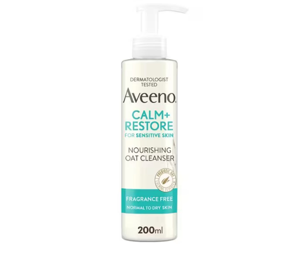 Aveeno Face Calm And Restore Cleanser 200ml AVEENO