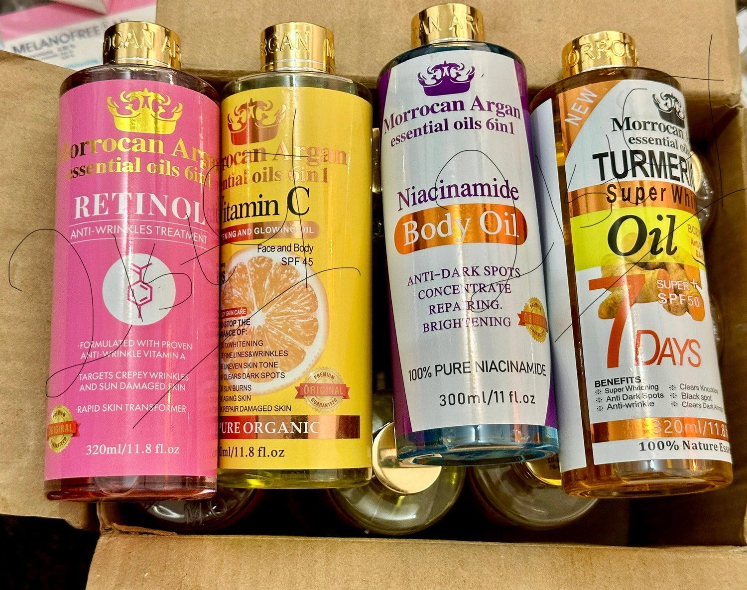 Morrocan Argan Body Oils 320ml 21stCY