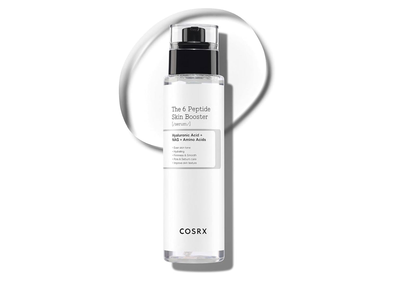 COSRX 6 Peptide Collagen Serum Face Toner with Niacinamide & Hyaluronic Acid, Hydrating & Firming  Essence, 150ml Cosrx