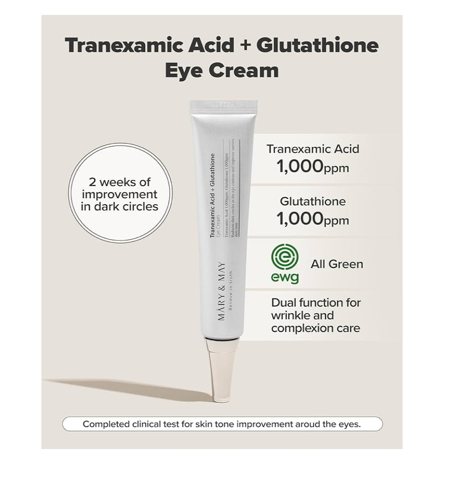 Mary & May Tranexamic + Glutathione Eye Cream Mary & May