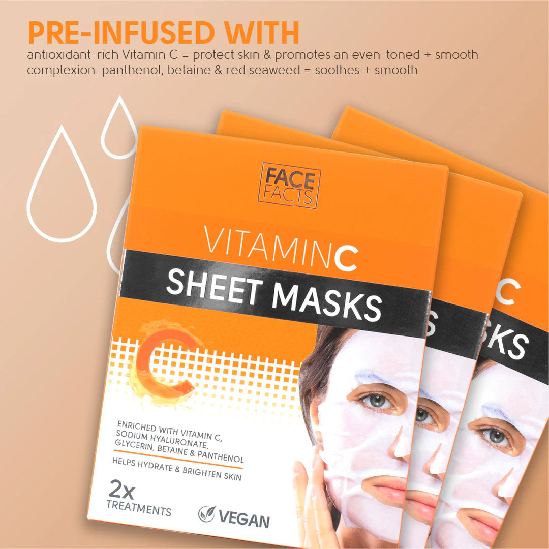 Face Fact Vitamin C Sheet Masks Face Fact