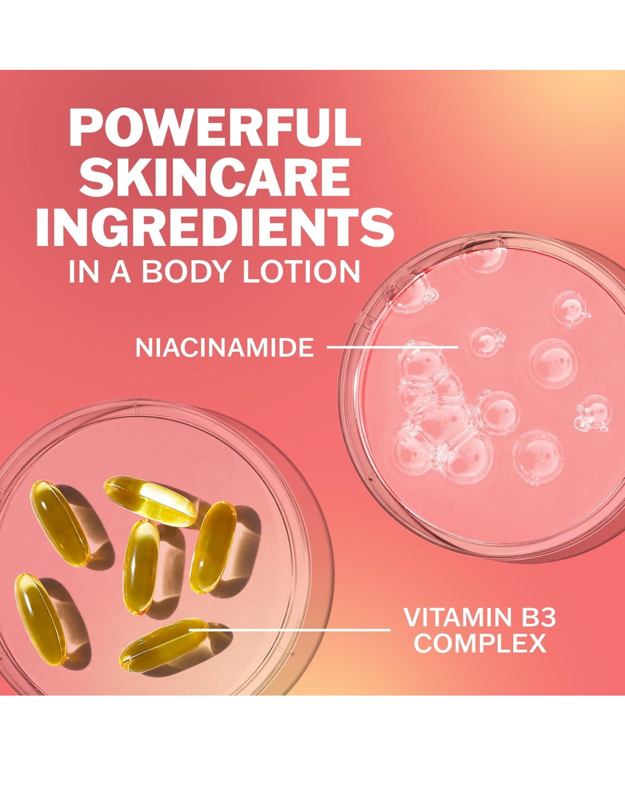 OLAY Niacinamide Body Lotion & Wash - 502ml & 591ml. OLAY