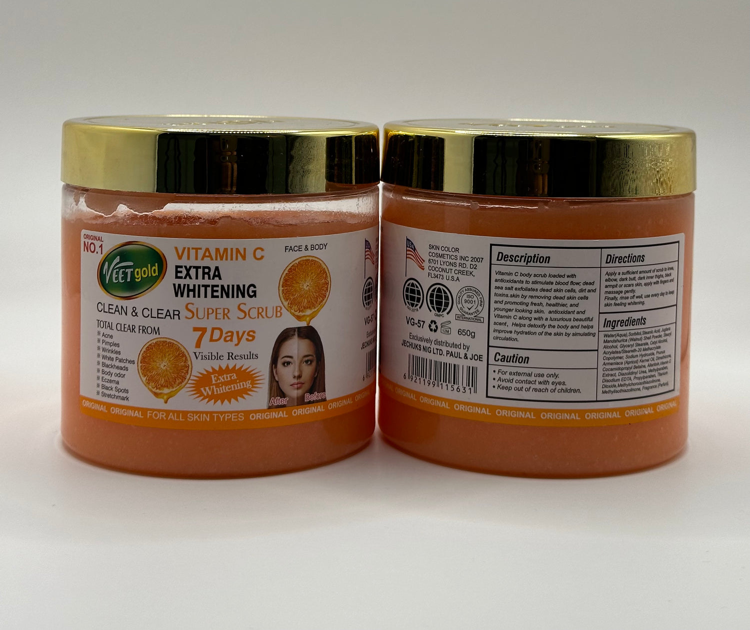 VEET GOLD SRUB Veet Gold