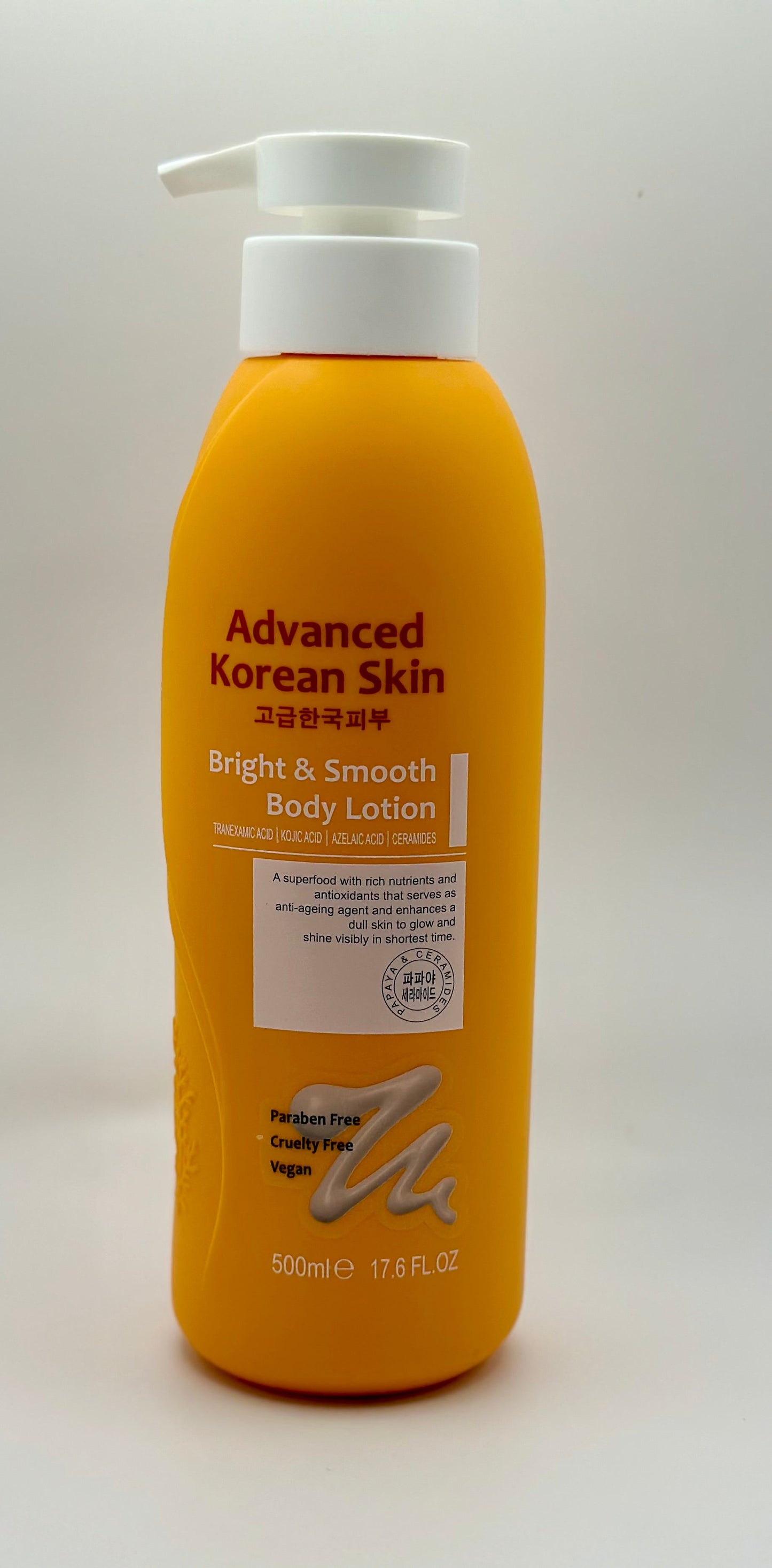 Advanced Korea Skin Bright & Clear Body Gel Wash & Lotion -1200ml & 500ml Adanced Korea Wash