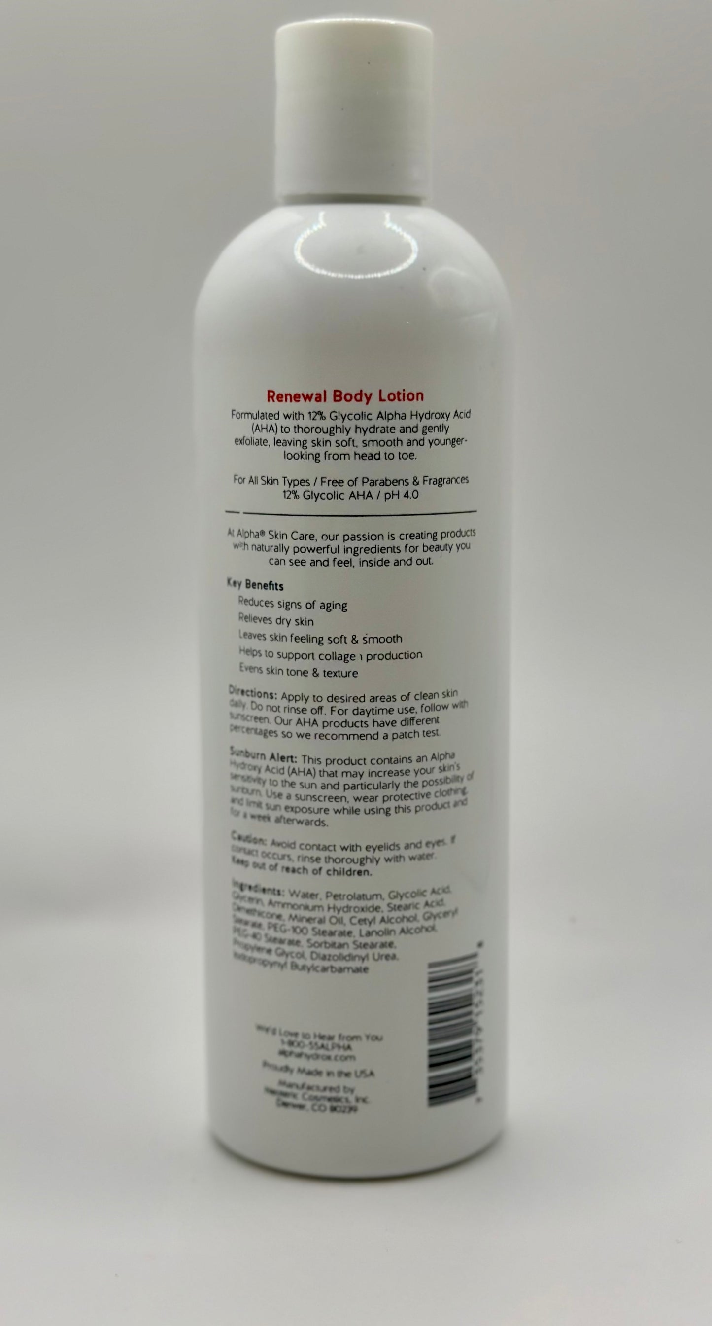 Alpha Renewal with 12% Glycolic Acid Body Lotion & Wash