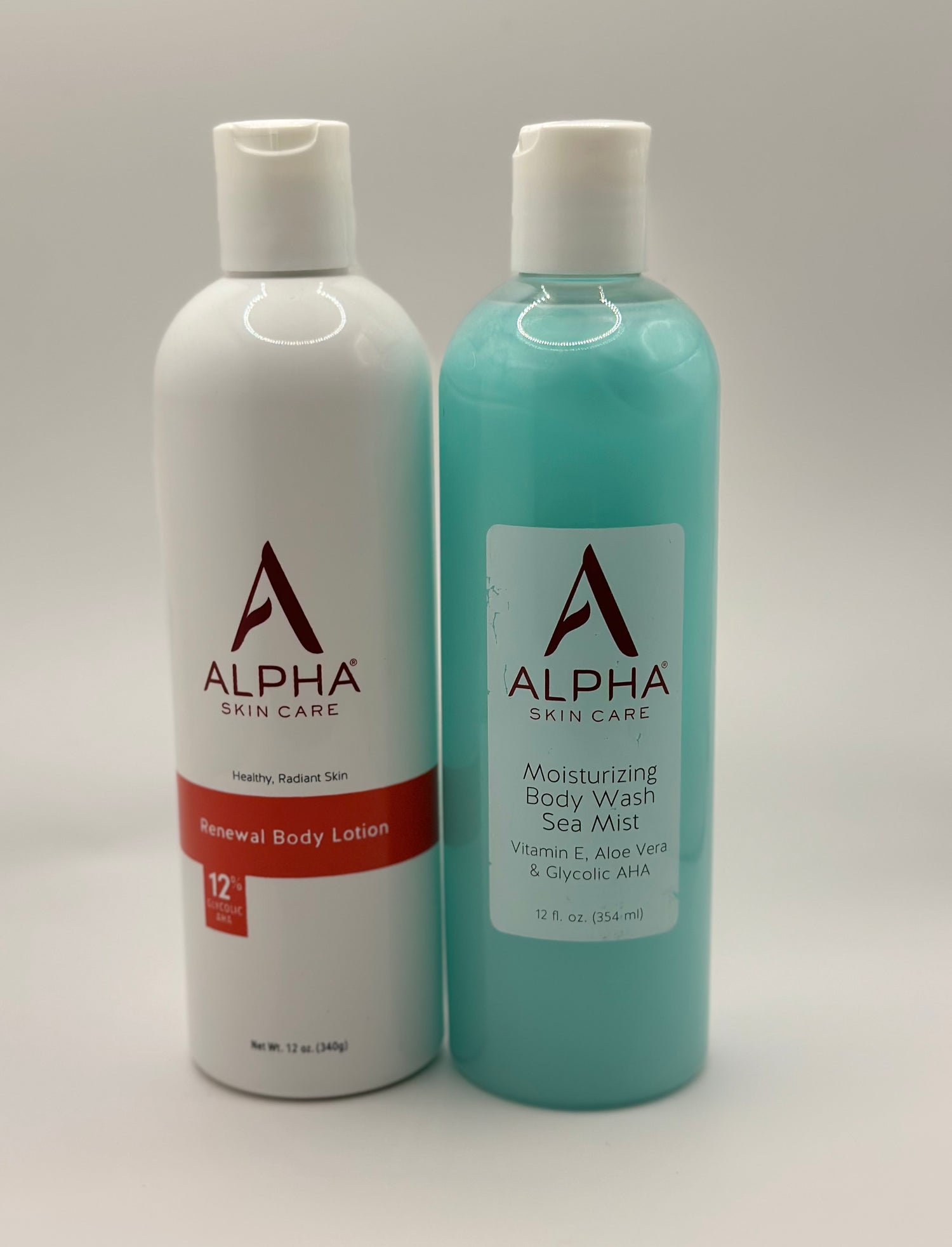 Alpha Renewal  with 12% Glycolic Acid Body Lotion & Wash Alpha