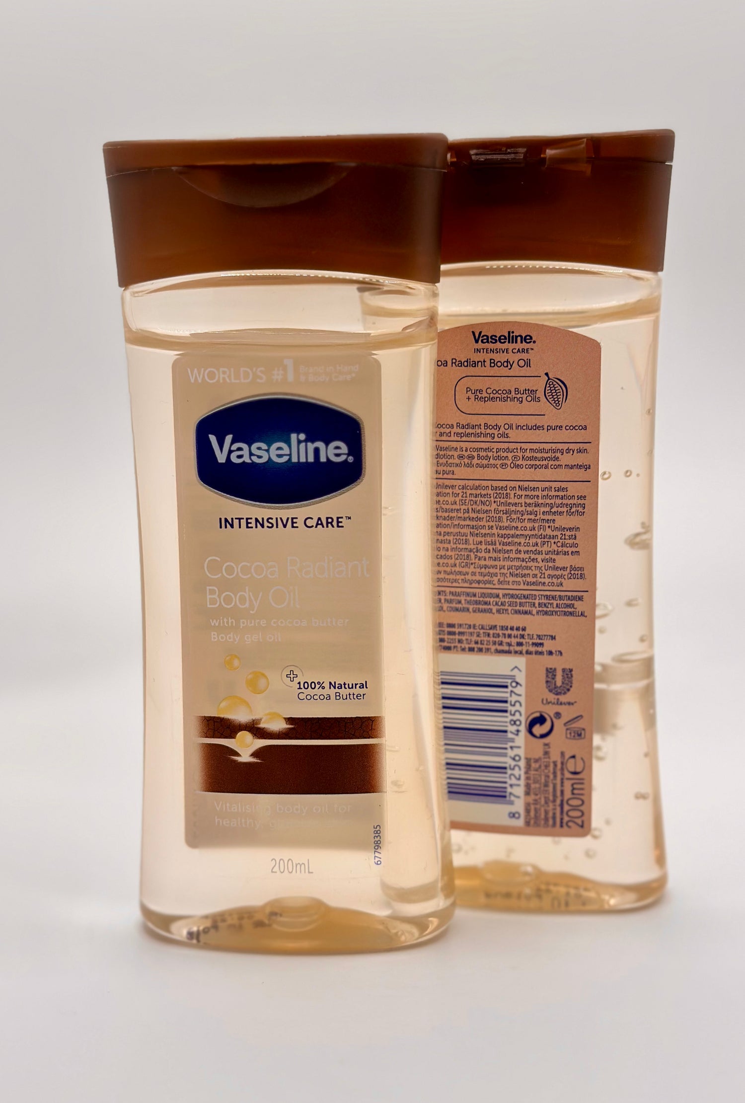 Cocoa Radiant Intensive Body Gel Oil-200ml Vasline