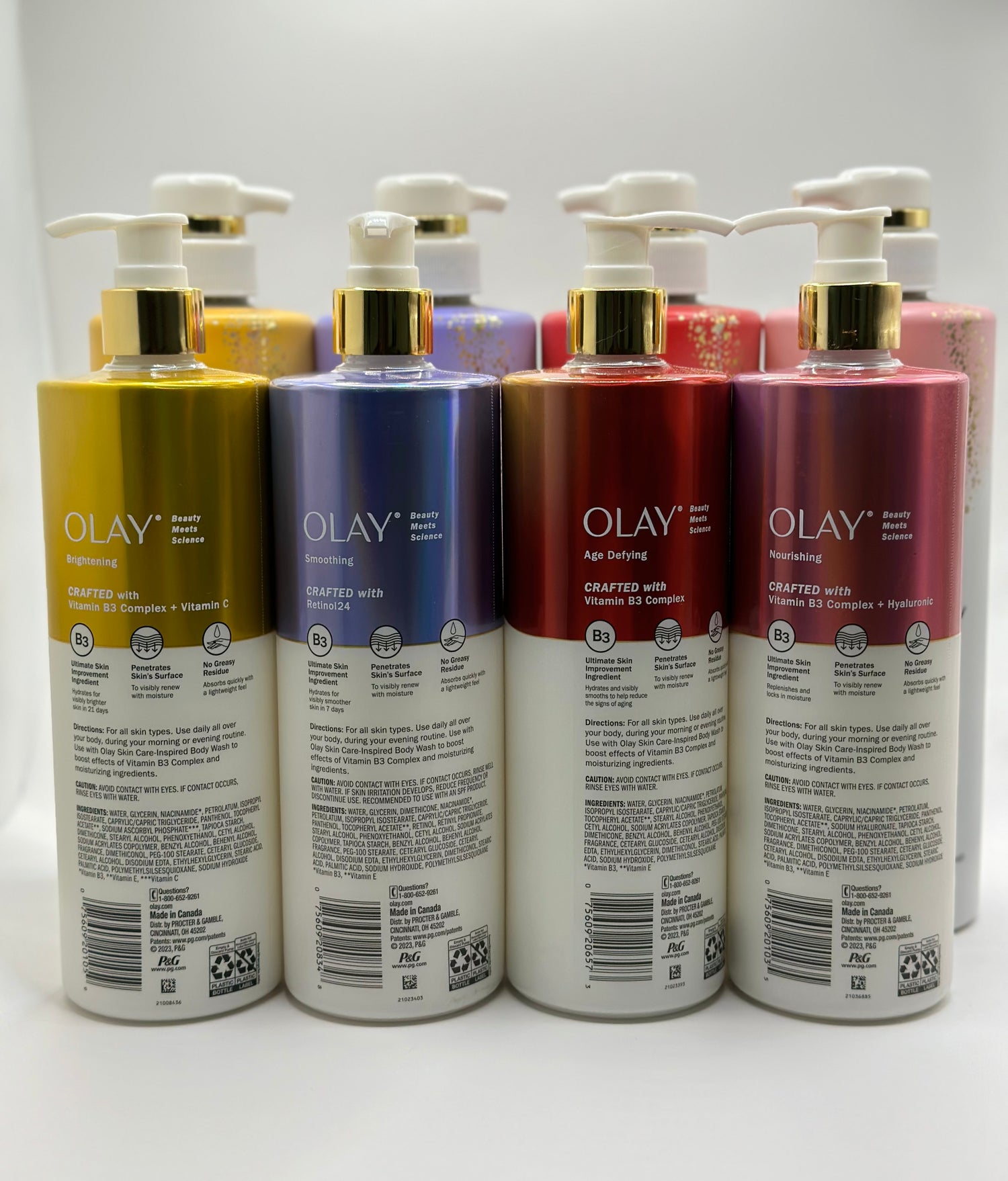 SELF CARE SETS : OLAY Body Wash & Lotion MIX & MATCH -( A pack of 2) 502ml & 591ml OLAY