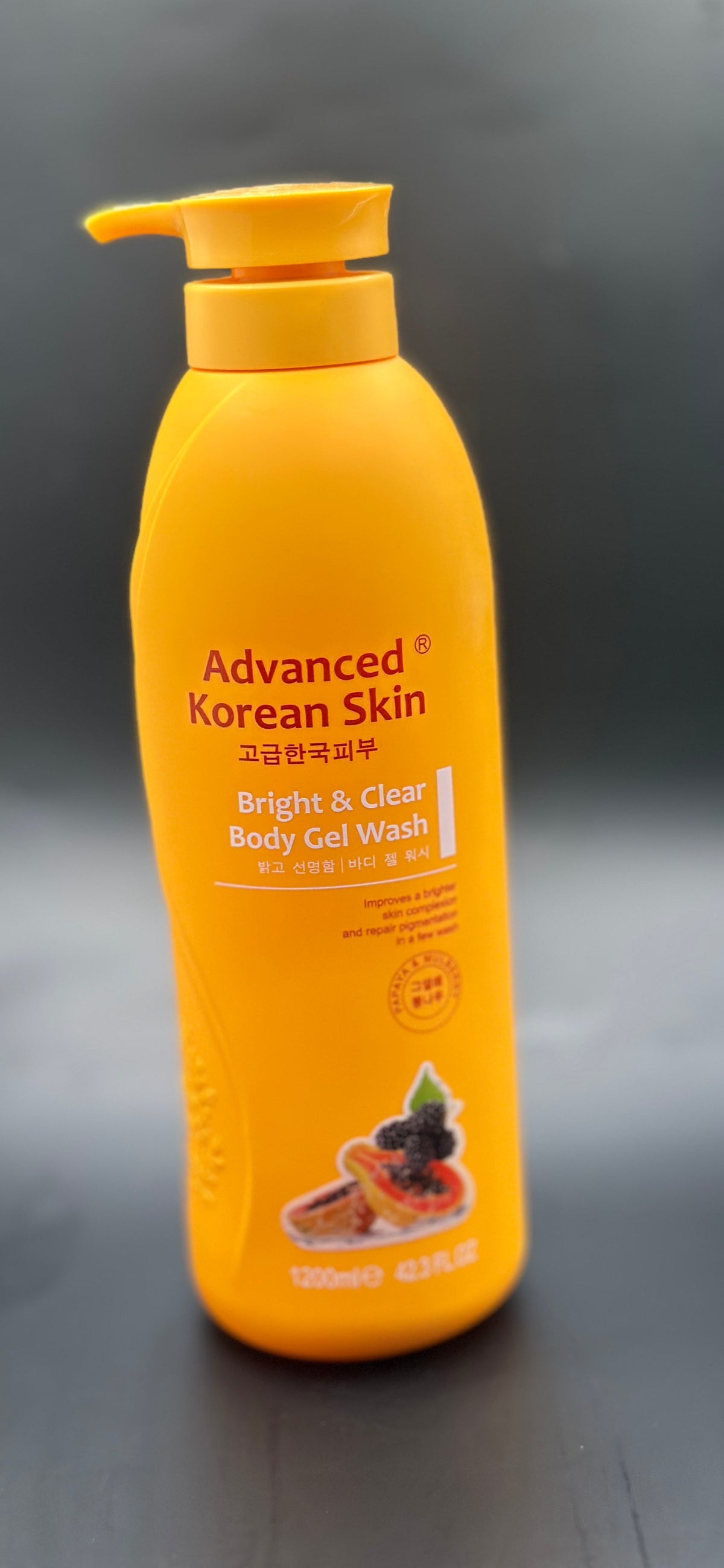 Advanced Korean Skin Bright & Clear Body Gel Wash -1200ml  | Lotion 500ml Advanced Korean