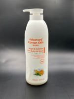 Advanced Korean Skin Bright & Clear Body Gel Wash -1200ml  | Lotion 500ml Advanced Korean