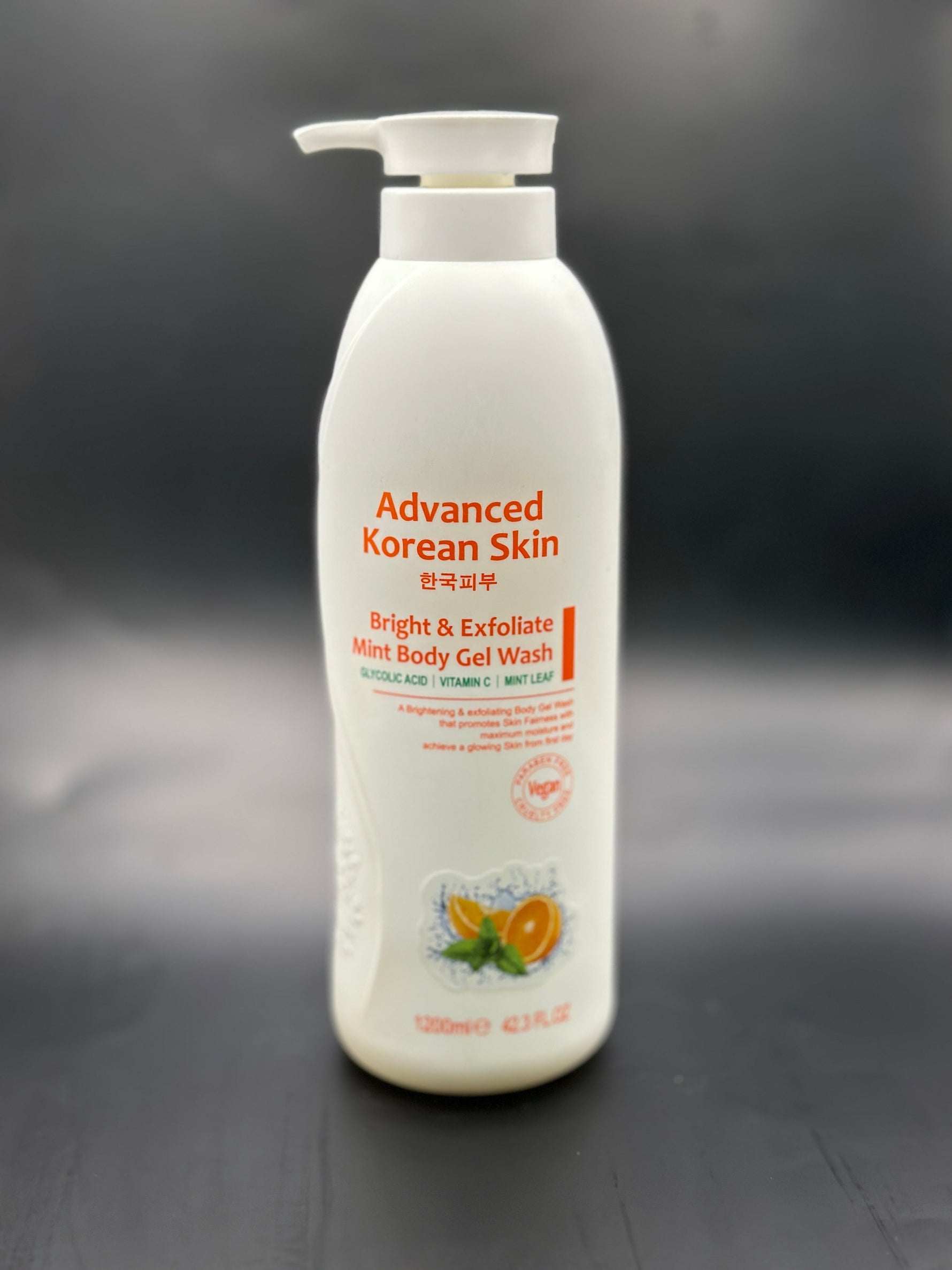 Advanced Korean Skin Bright & Clear Body Gel Wash -1200ml  | Lotion 500ml Advanced Korean