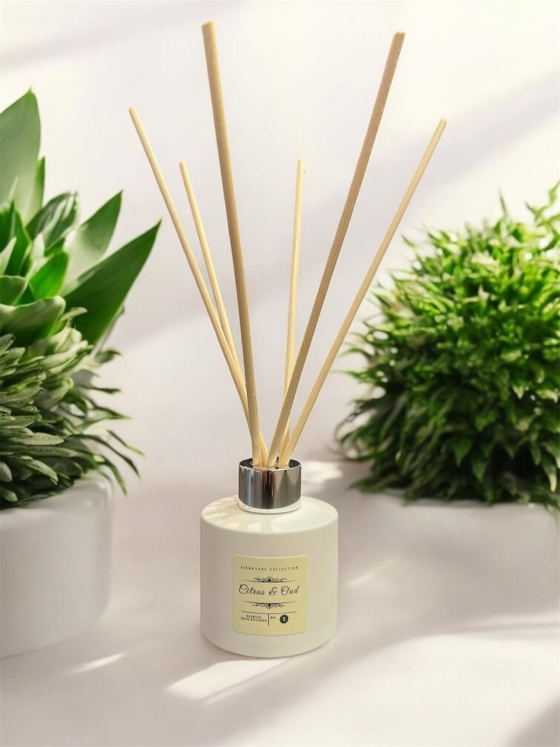 Citrus & Oud Reed Diffuser (100ml) – Luxury, Long‑Lasting Home Fragrance Soulful Candles Uk