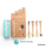 Soniboo - Bamboo Electric Toothbrush Heads Compatible with Sonicare* | Deep Clean 4PK Multi booheads