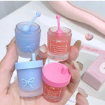 Juicy Straw Cup Lip Gloss - Strawberry & Blueberry- (4.8gx2). Cappuvini