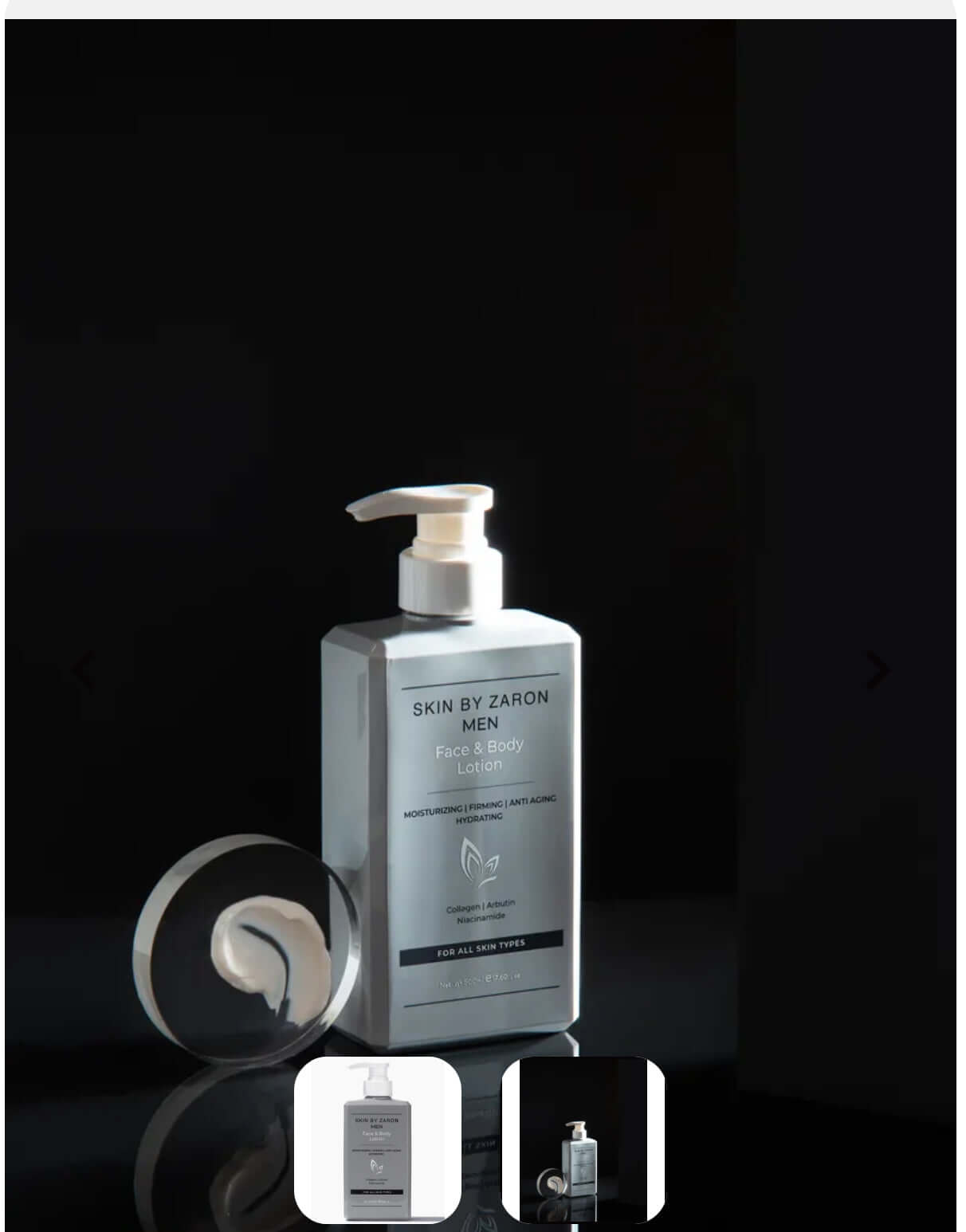 Skin by Zaron Men Body Lotion & Body Wash Skin By Zaron