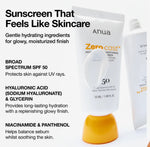 Anua Zero-Cast Sunscreen SPF50 -50ml ANUA