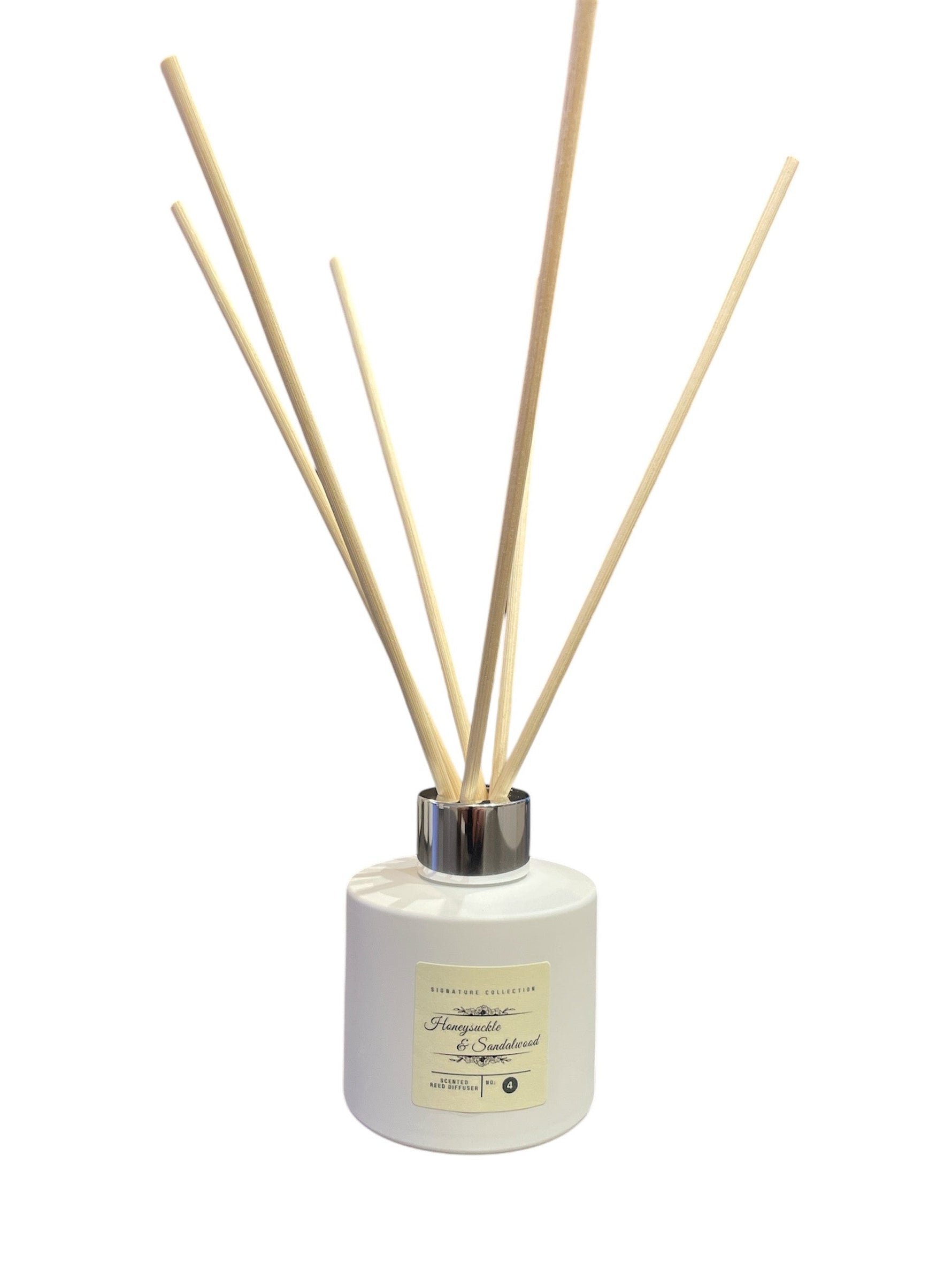 Honeysuckle & Sandalwood Reed Diffuser (100ml) – Warm, Long‑Lasting Floral Woods Soulful Candles Uk