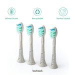 Sonibio - Plant Based Electric Toothbrush Heads Compatible with Sonicare* 4PK booheads