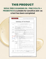 K-Secret Seoul 1988 Cleansing Oil Pine Cica 1% + Probotics 150ml K Secrect