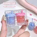 Juicy Straw Cup Lip Gloss - Strawberry & Blueberry- (4.8gx2). Cappuvini