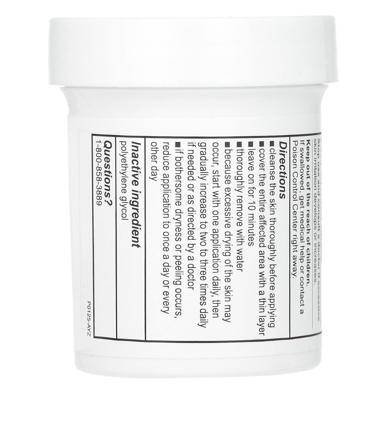 De la Cruz Acne Remedy ointment with 10% Sulfur De la Cruz